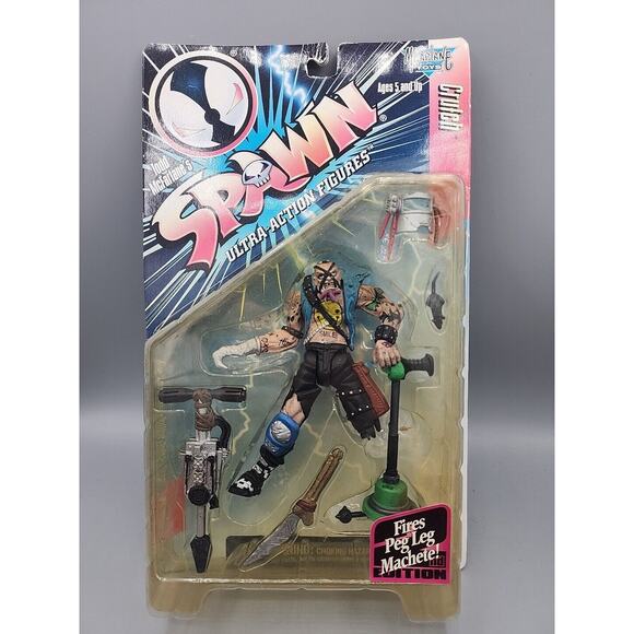Mcfarlane Spawn Crutch Ultra Action Figure Factory Sealed - Picture 1 of 11